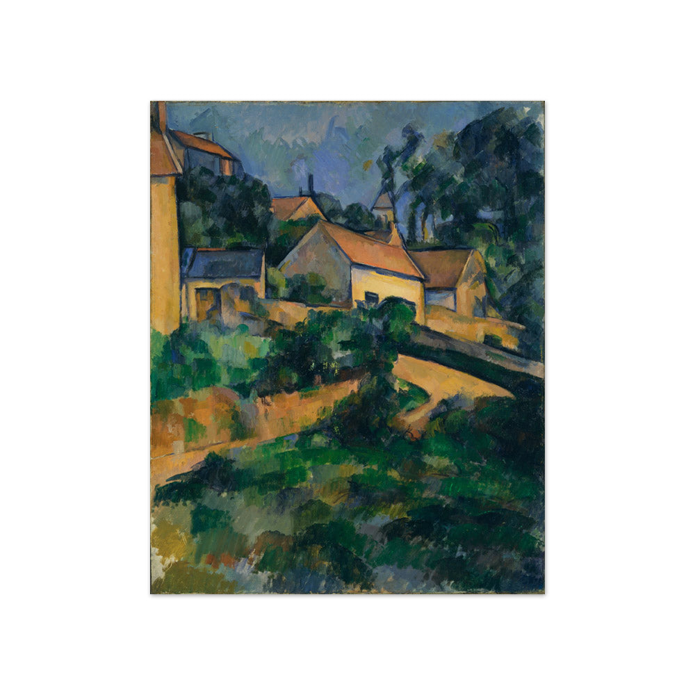 Paul Cézanne - The Winding Road at Montgeroult - Compact / Full Bleed / No Frame