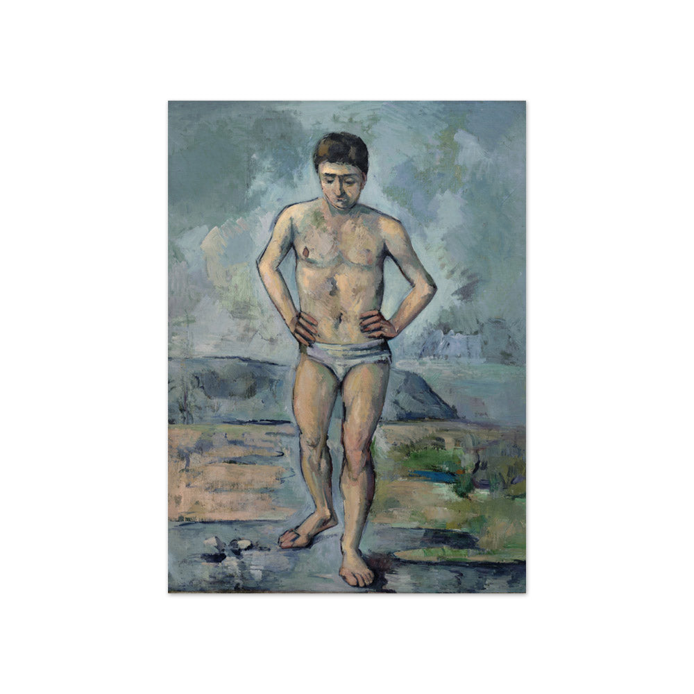 Paul Cézanne - The Bather - Compact / Full Bleed / No Frame