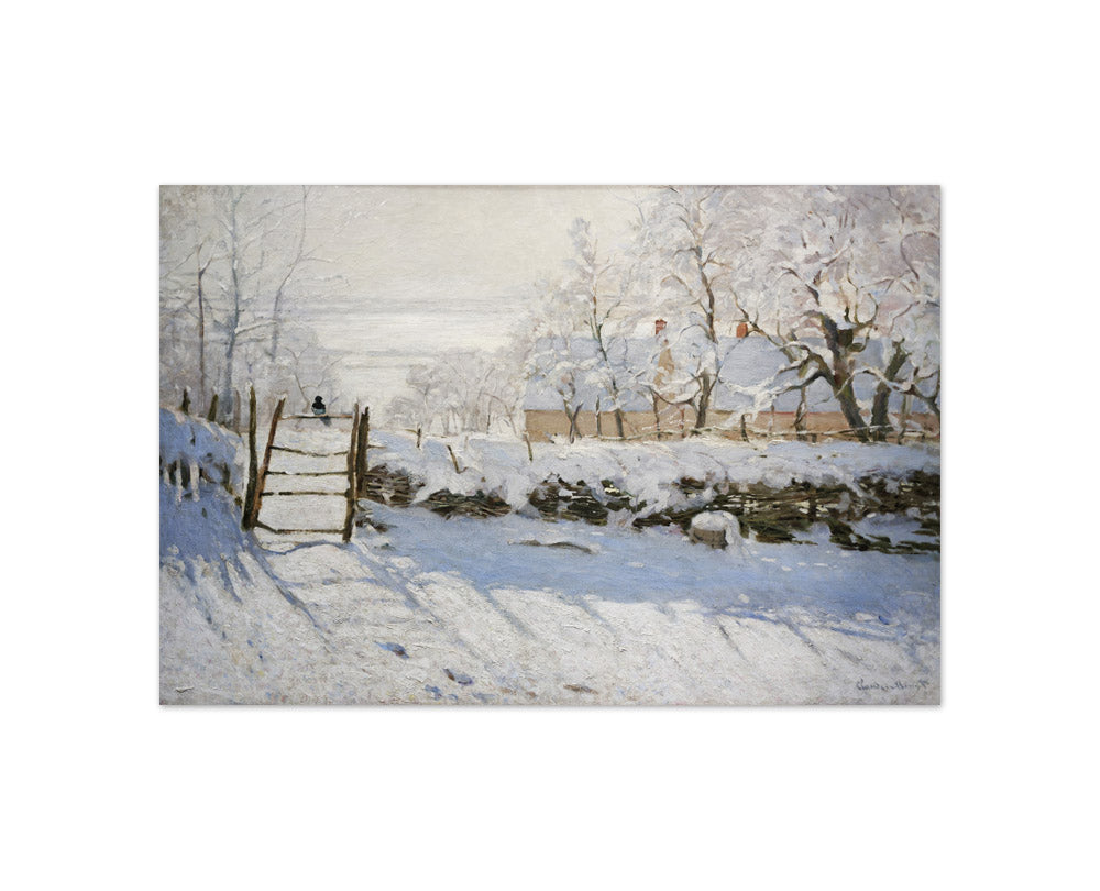 Claude Monet - The Magpie - Compact / Full Bleed / No Frame