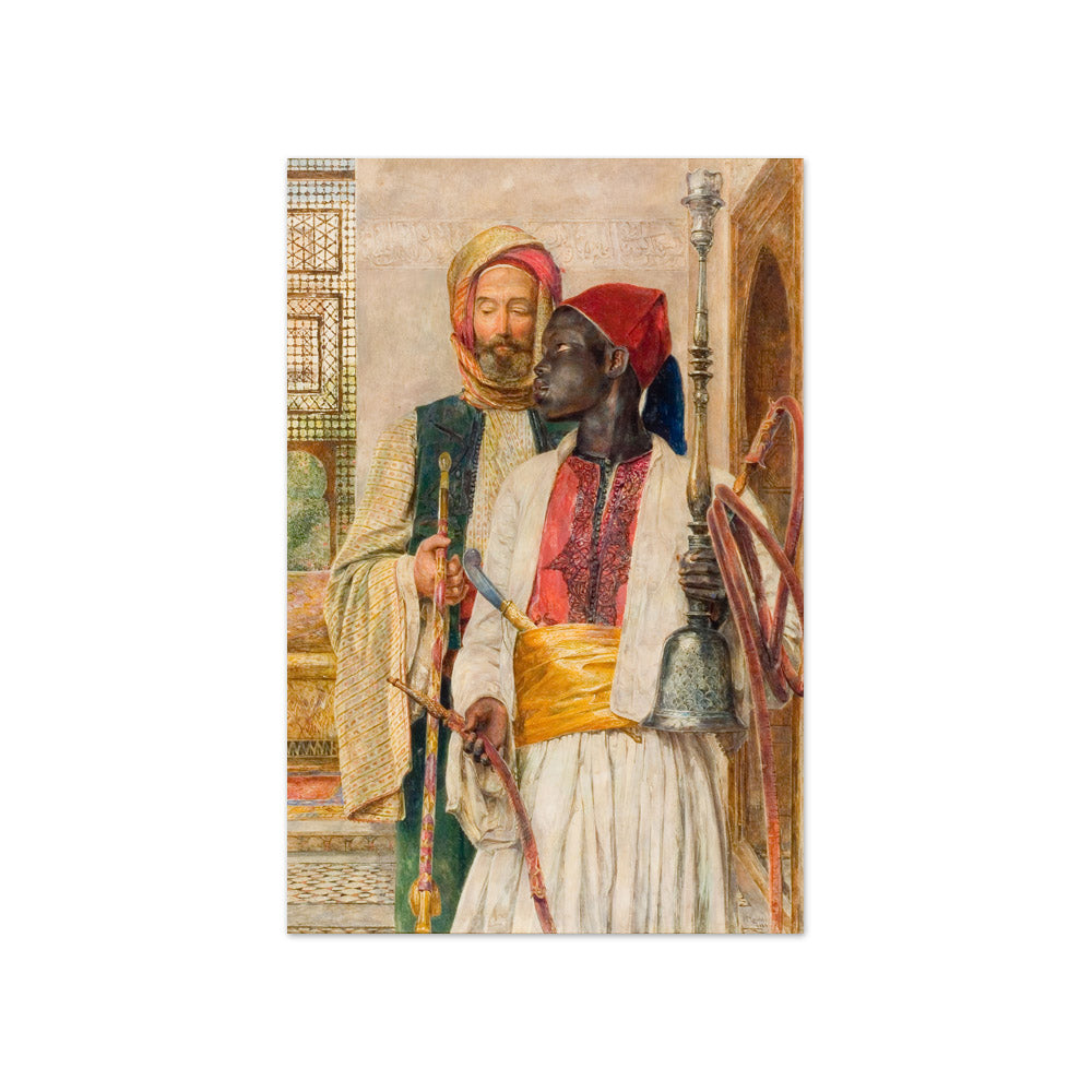 John Frederick Lewis - The Pipe Bearer - Compact / Full Bleed / No Frame