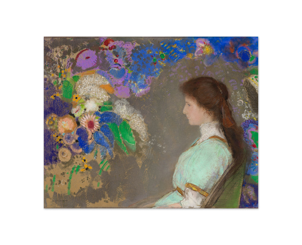 Odilon Redon - Violette Heymann - Compact / Full Bleed / No Frame