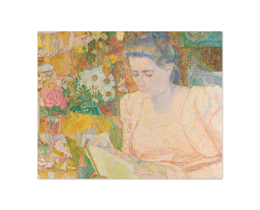 Jan Toorop - Portrait of Mrs Marie Jeannette de Lange - Compact / Full Bleed / No Frame