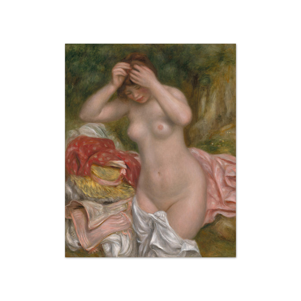 Auguste Renoir - Bather Arranging Her Hair - Compact / Full Bleed / No Frame