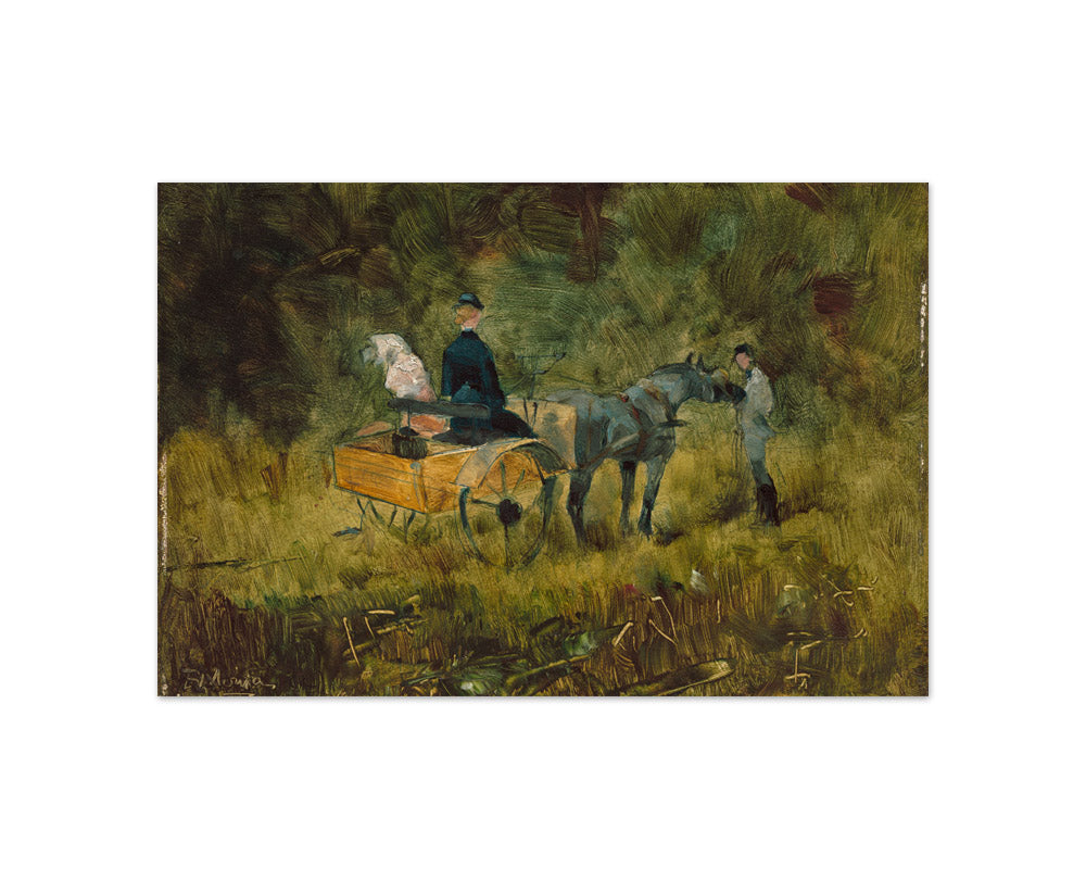 Henri de Toulouse–Lautrec - The Trap - Compact / Full Bleed / No Frame