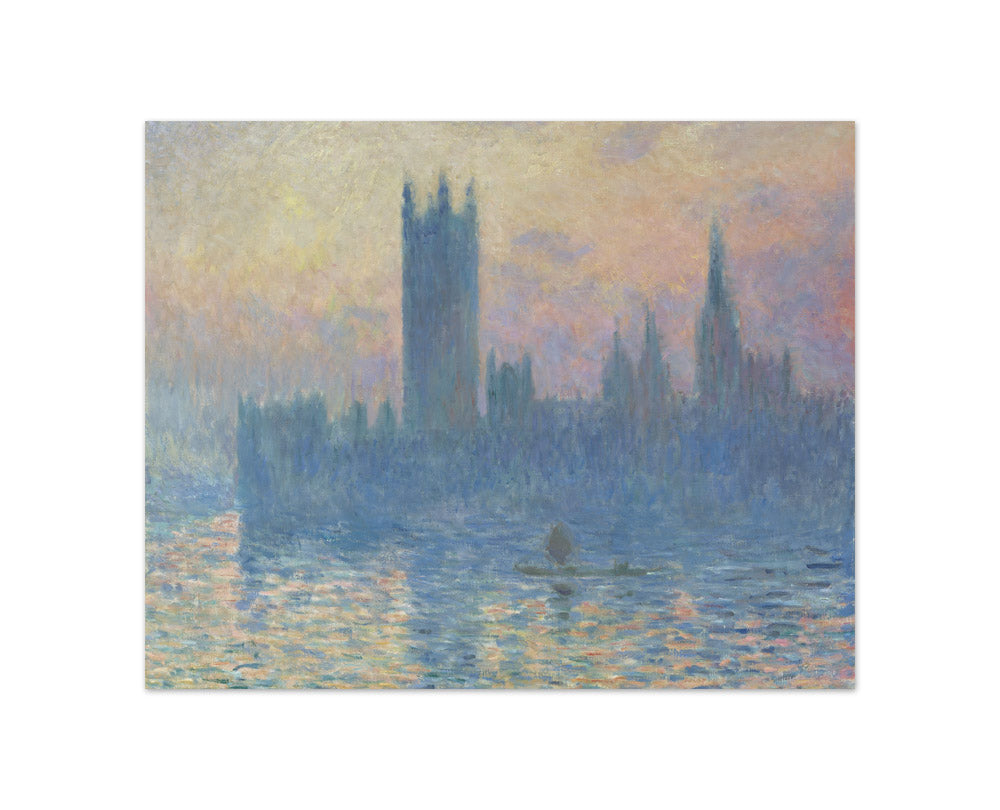 Claude Monet - The Houses of Parliament, Sunset - Compact / Full Bleed / No Frame