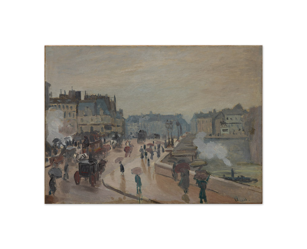 Claude Monet - The Pont Neuf - Compact / Full Bleed / No Frame