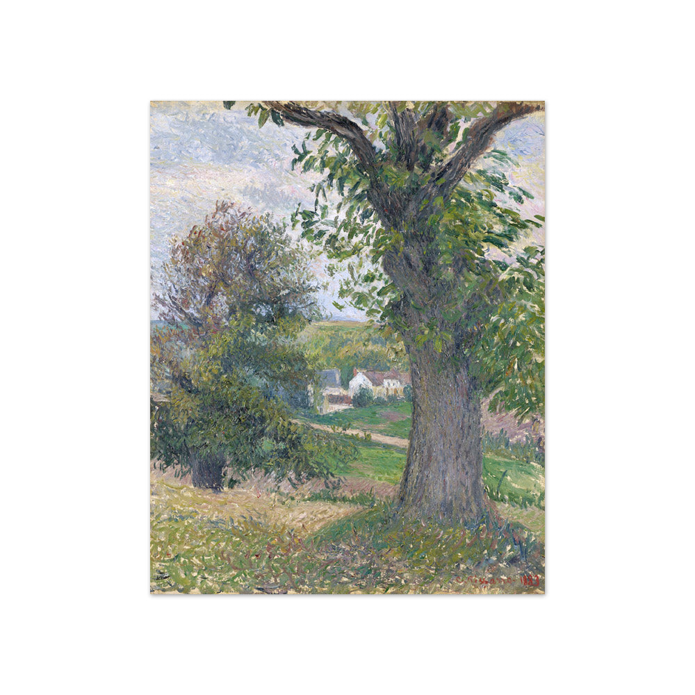 Camille Pissarro - Chestnut Trees at Osny - Compact / Full Bleed / No Frame