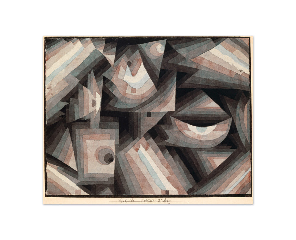 Paul Klee - Crystal Gradation - Compact / Full Bleed / No Frame