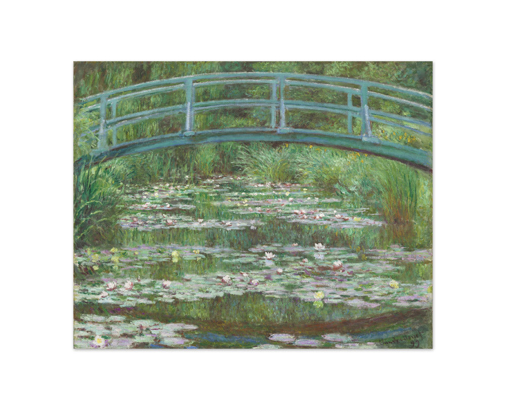 Claude Monet - The Japanese Footbridge - Compact / Full Bleed / No Frame