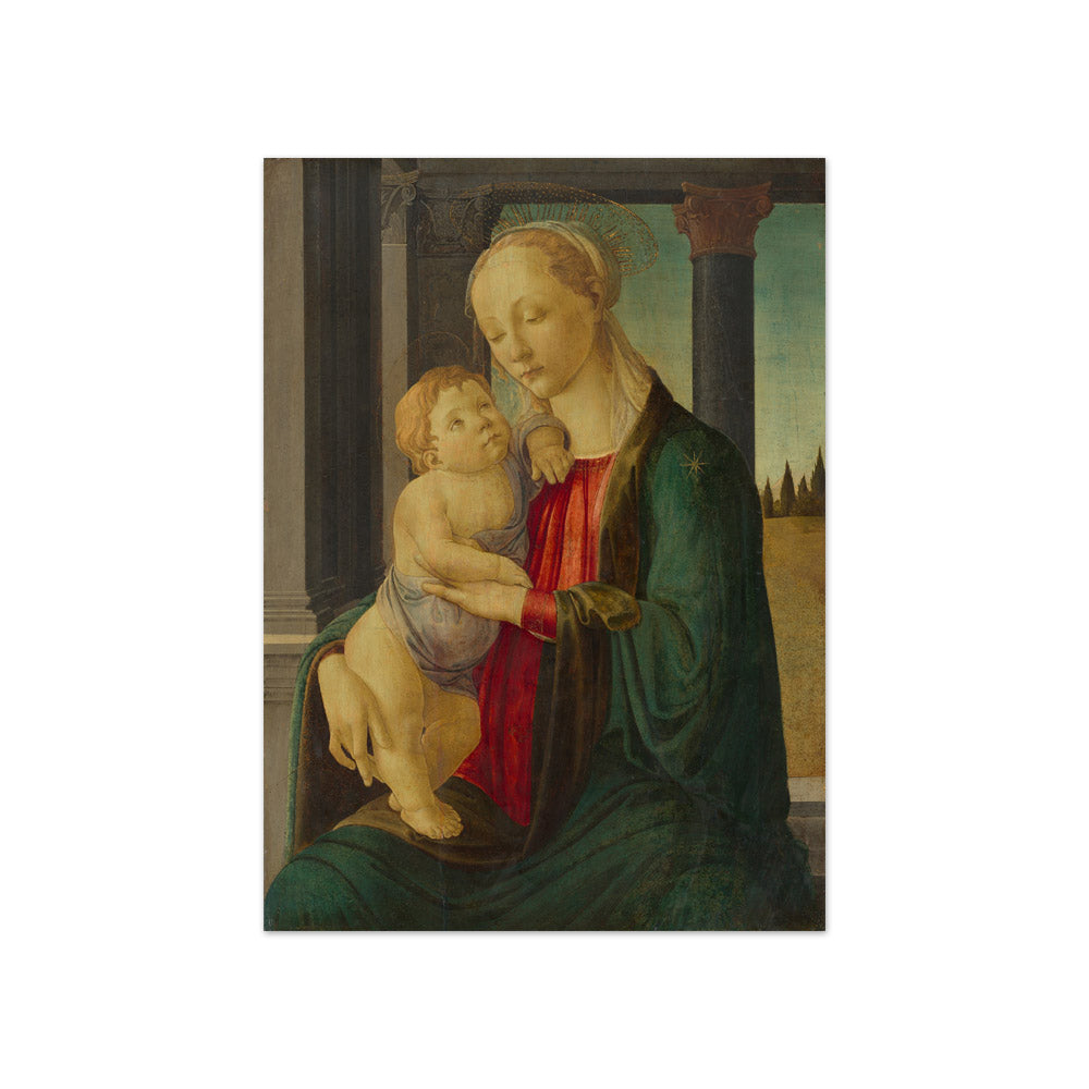 Sandro Botticelli - Madonna and Child - Compact / Full Bleed / No Frame