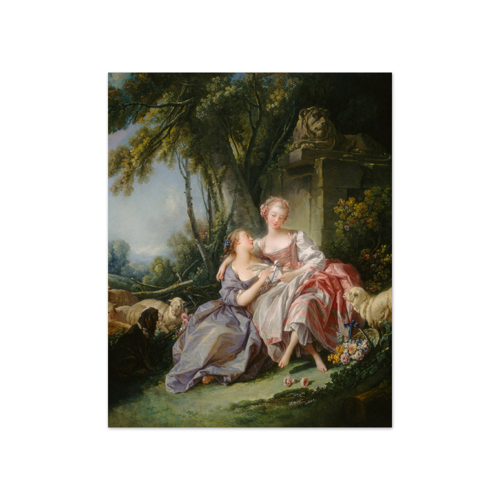 François Boucher - The Love Letter - Compact / Full Bleed / No Frame