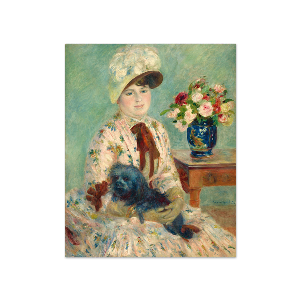 Auguste Renoir - Mlle Charlotte Berthier - Compact / Full Bleed / No Frame