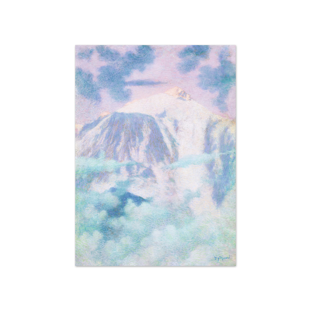 Lucien Lévy-Dhurmer - Pastel Mountains - Compact / Full Bleed / No Frame