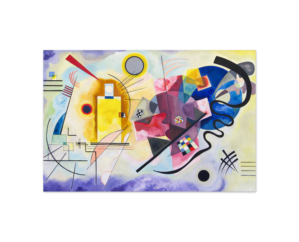 Wassily Kandinsky - Yellow-Red-Blue - Compact / Full Bleed / No Frame