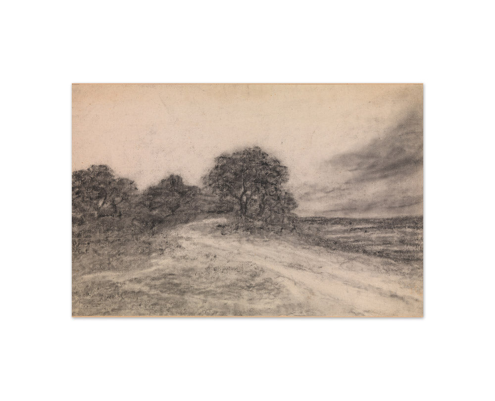 George Frost - Landscape with Trees - Compact / Full Bleed / No Frame