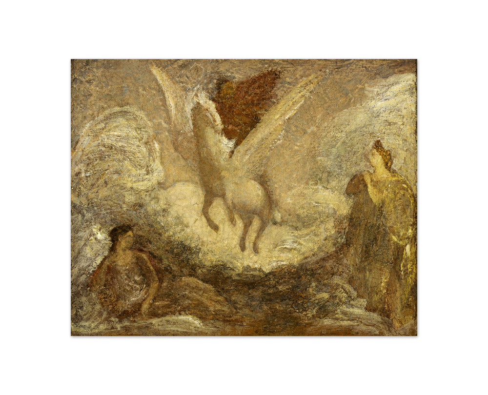 Albert Pinkham Ryder - Pegasus Departing - Compact / Full Bleed / No Frame