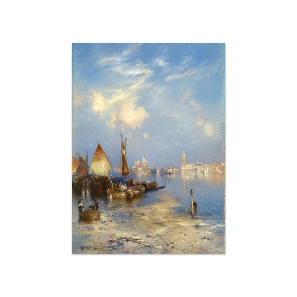 Thomas Moran - A View of Venice - Compact / Full Bleed / No Frame