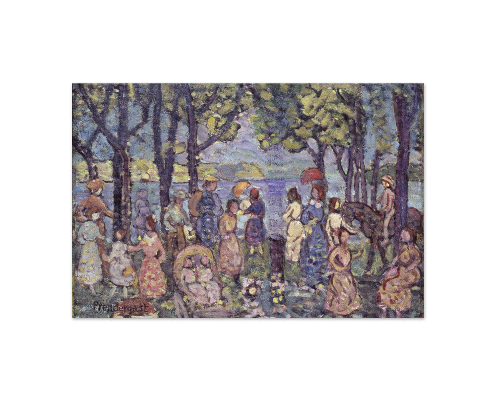Maurice Brazil Prendergast - Summer, New England - Compact / Full Bleed / No Frame