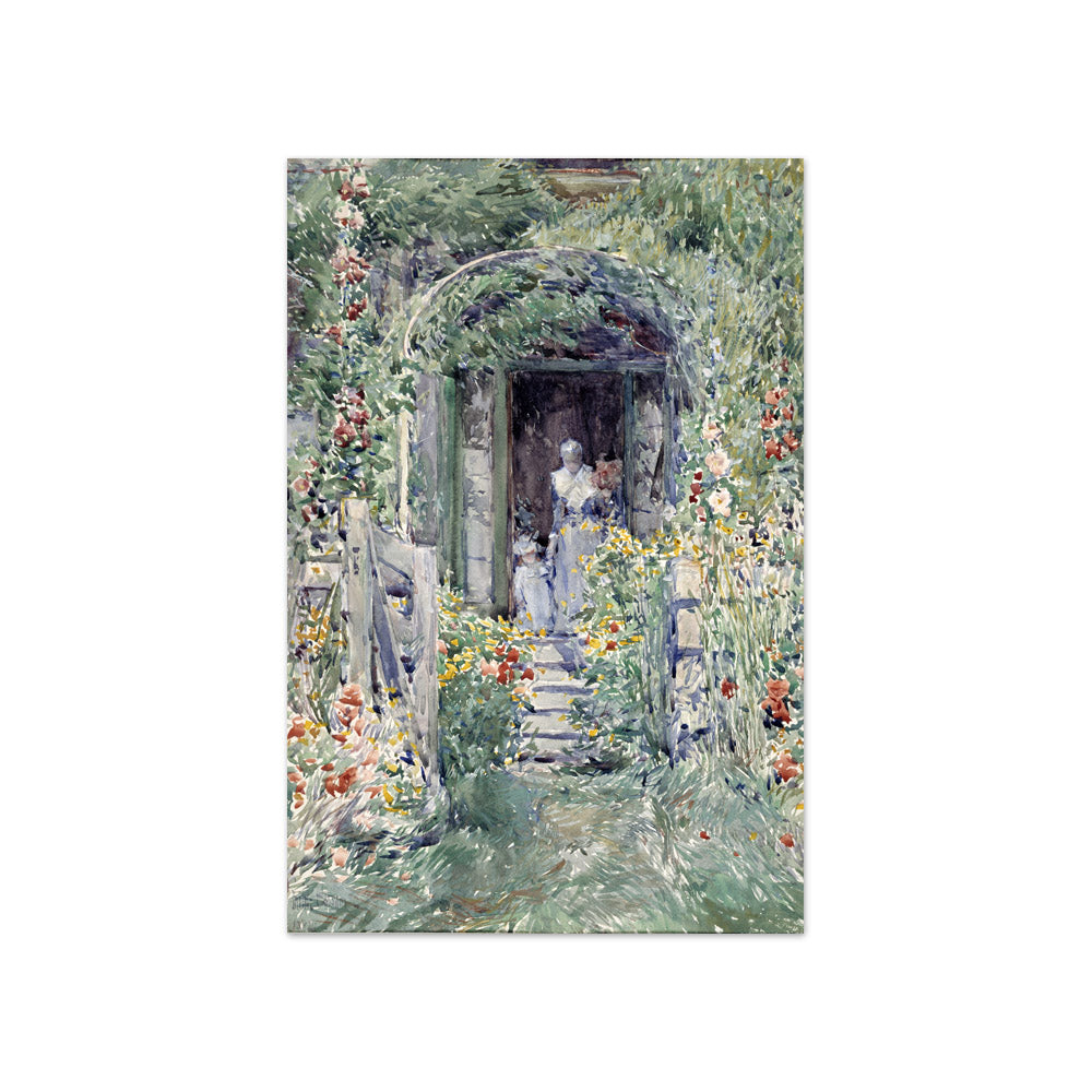 Frederick Childe Hassam - The Garden in Its Glory - Compact / Full Bleed / No Frame
