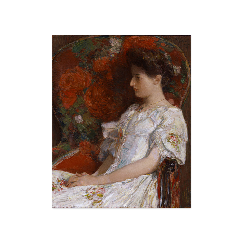 Frederick Childe Hassam - The Victorian Chair - Compact / Full Bleed / No Frame