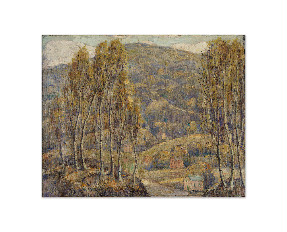 Ernest Lawson - Beeches - Compact / Full Bleed / No Frame