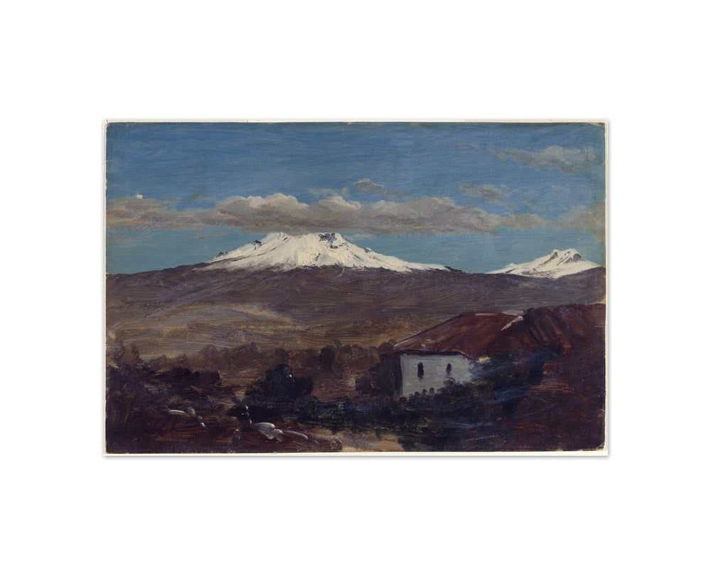 Frederic Edwin Church - Mount Chimborazo Shown From Riobamba, Ecuador - Compact / Full Bleed / No Frame
