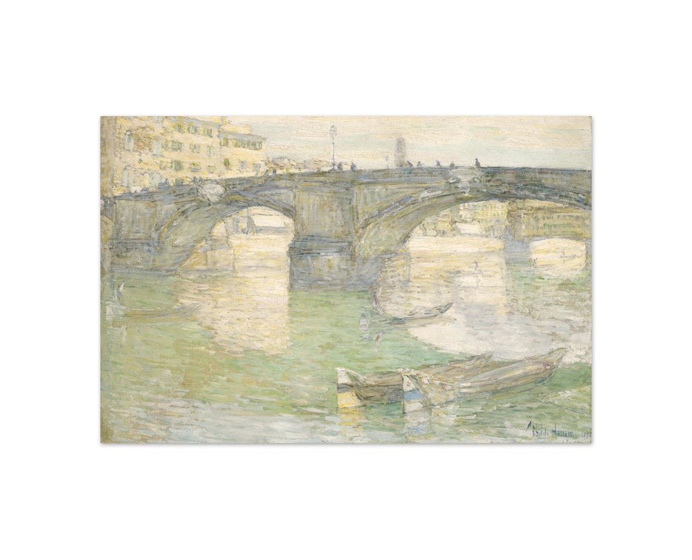 Frederick Childe Hassam - Ponte Santa Trinità - Compact / Full Bleed / No Frame