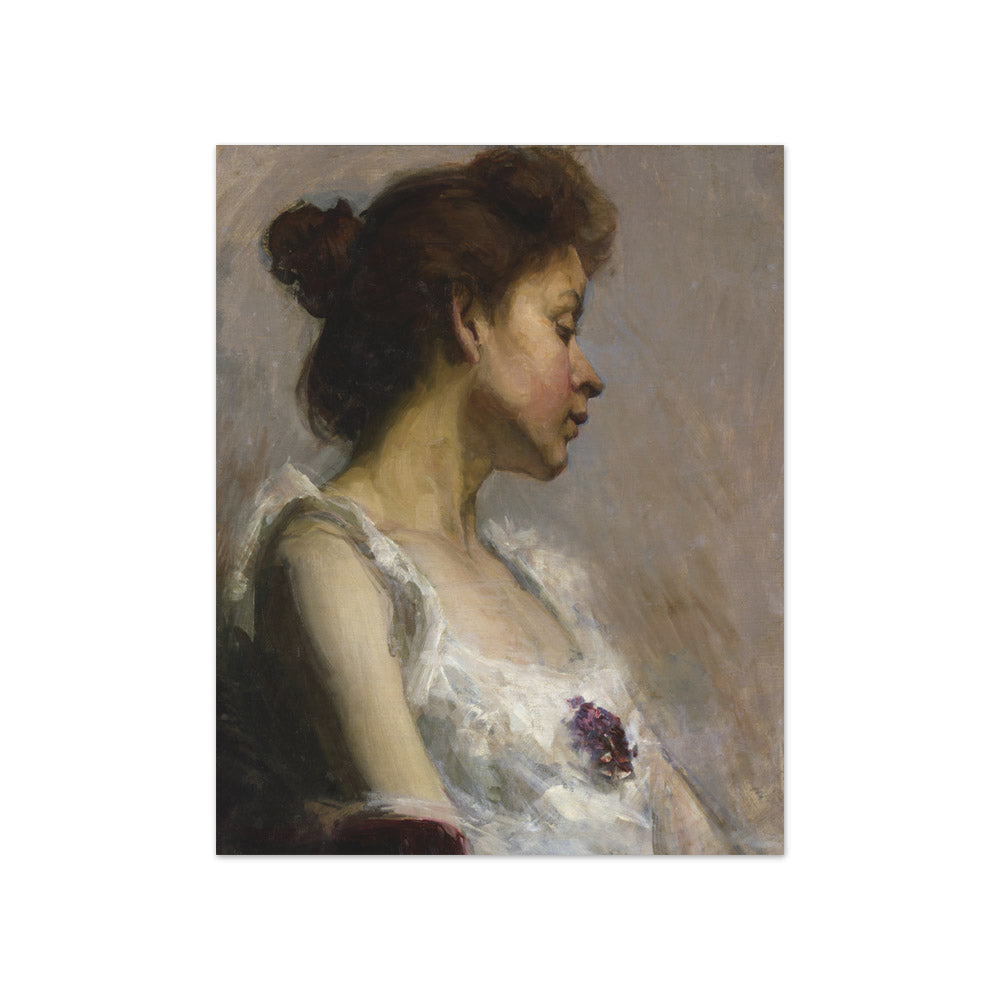 Henry Ossawa Tanner - Portrait of the Artist's Wife - Compact / Full Bleed / No Frame