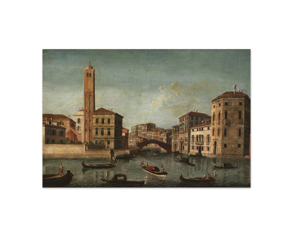 Canaletto - Scene on the Grand Canal, Venice - Compact / Full Bleed / No Frame