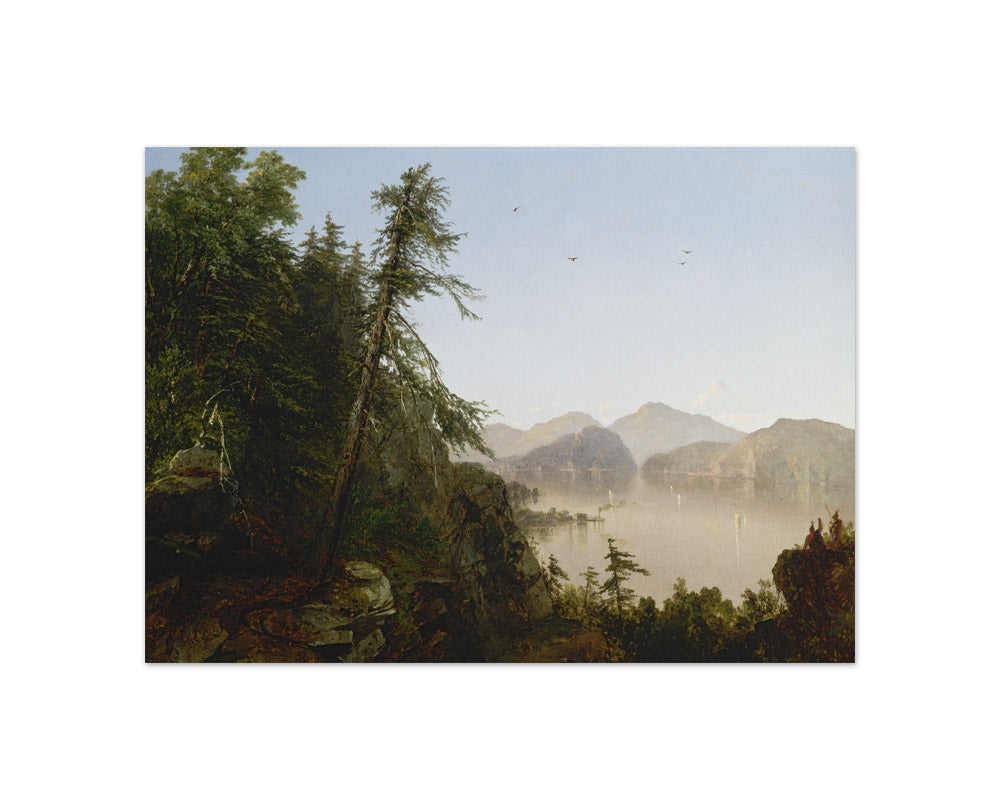 John Frederick Kensett - Along the Hudson - Compact / Full Bleed / No Frame