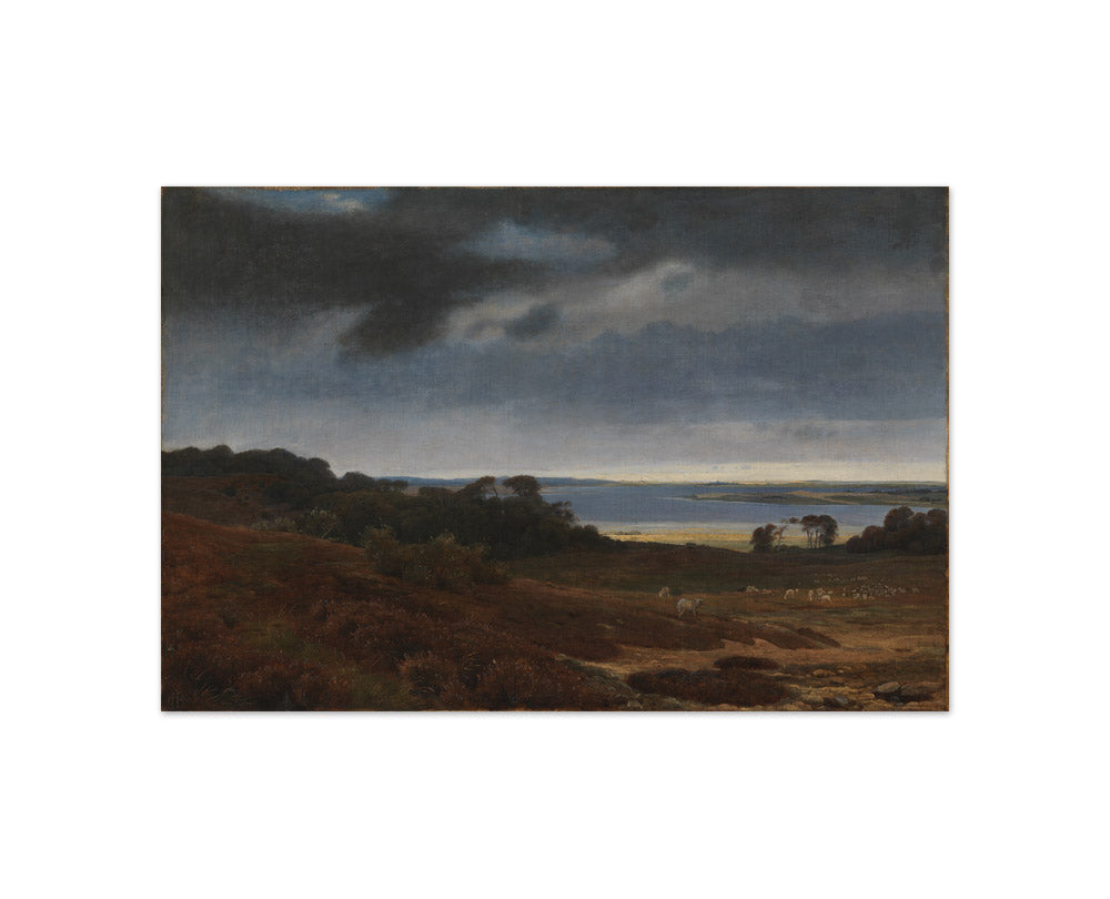 Johan Thomas Lundbye - View of Frederiksværk - Compact / Full Bleed / No Frame