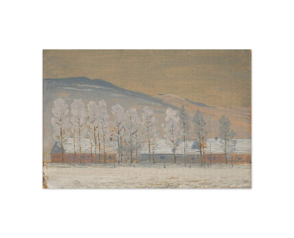 Ferdinand Katona - Winter Landscape near Ždiar - Compact / Full Bleed / No Frame