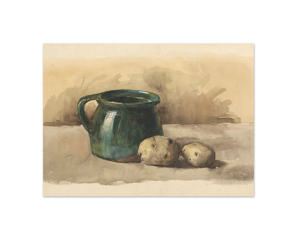 Gejza Kukán - Still Life with Potatoes - Compact / Full Bleed / No Frame