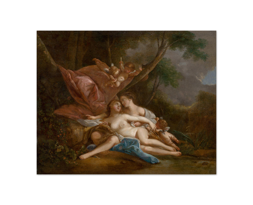 François Boucher - Artemis and Callisto - Compact / Full Bleed / No Frame