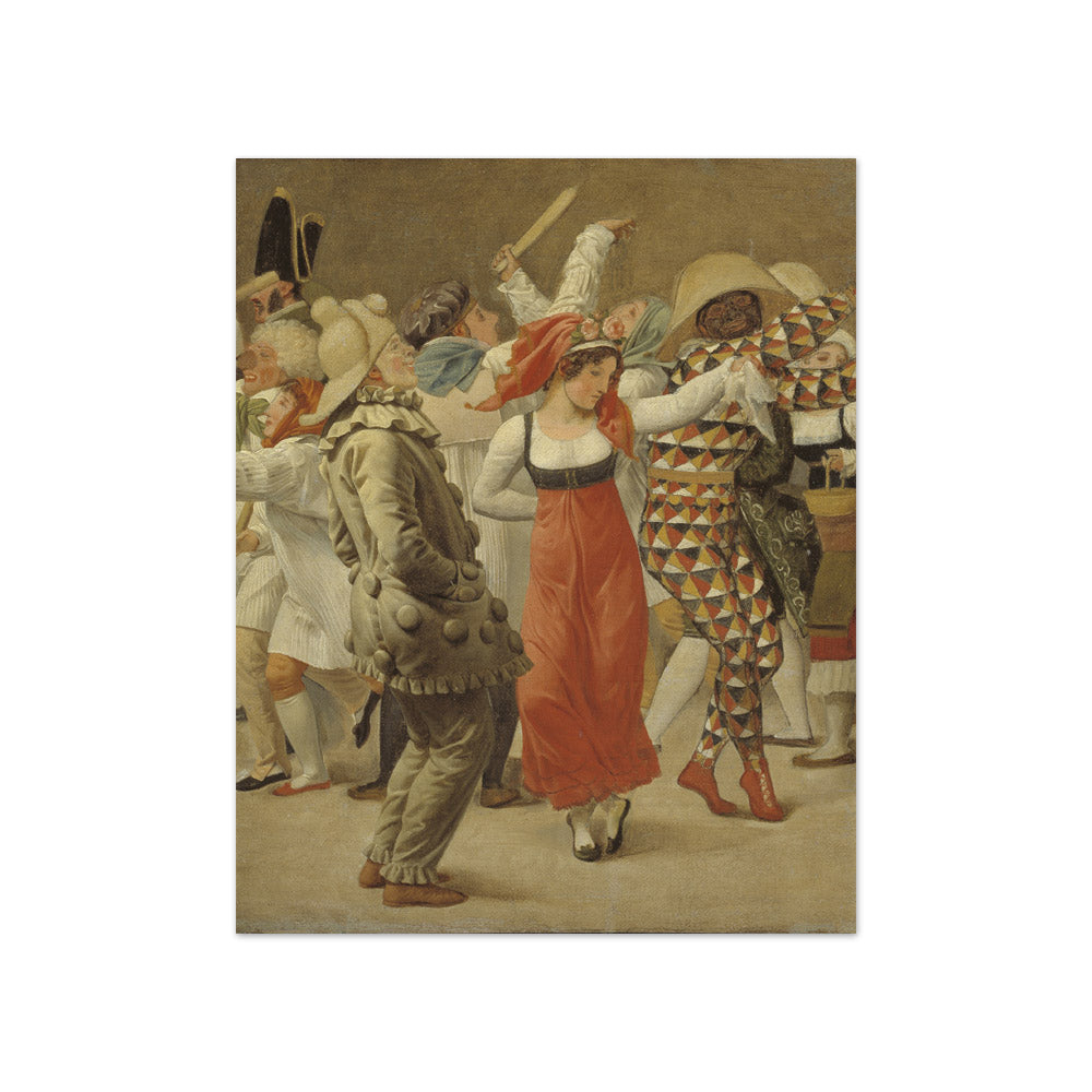 C.W. Eckersberg - The Carnival in Rome - Compact / Full Bleed / No Frame