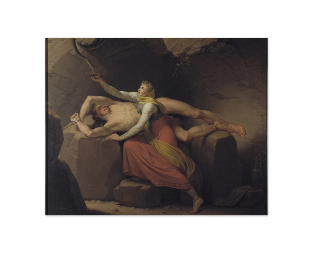 C.W. Eckersberg - Loki and Sigyn - Compact / Full Bleed / No Frame