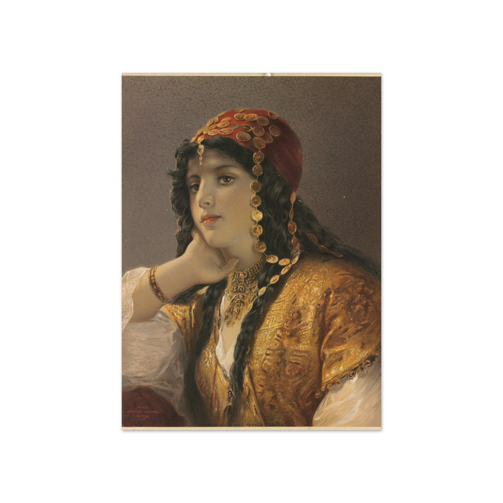 Gustav Karl Ludwig Richter - Odalisque - Compact / Full Bleed / No Frame