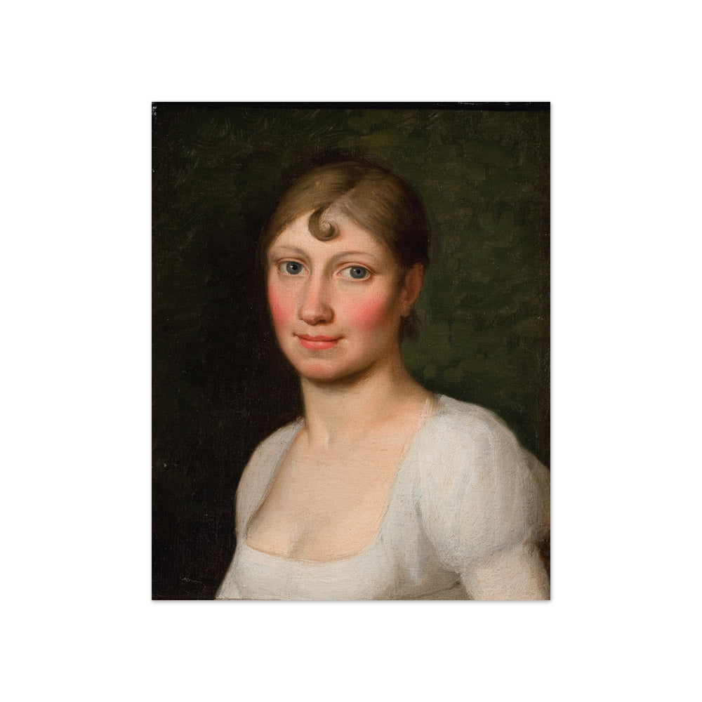 C.W. Eckersberg - Christine Rebekka Eckersberg, née Hyssing, the artist's first wife - Compact / Full Bleed / No Frame