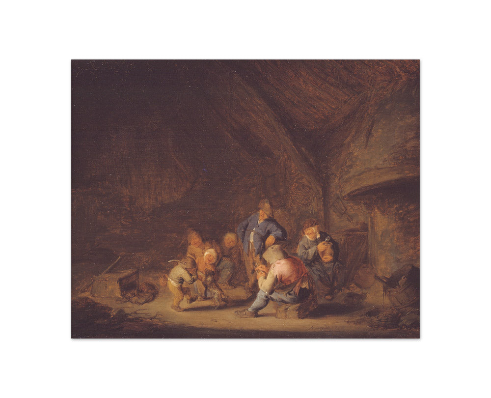 Adriaen Van Ostade - Farmhouse - Compact / Full Bleed / No Frame