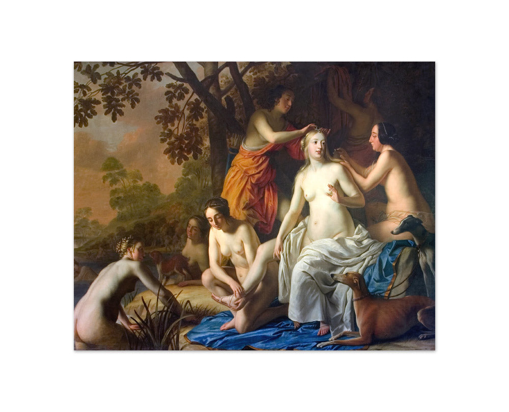Gerard Van Honthorst - Diana's Toilet - Compact / Full Bleed / No Frame