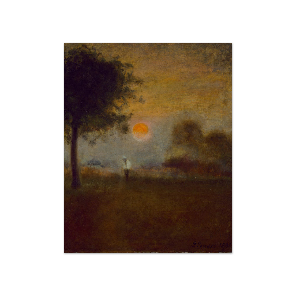 George Inness - Moonrise - Compact / Full Bleed / No Frame