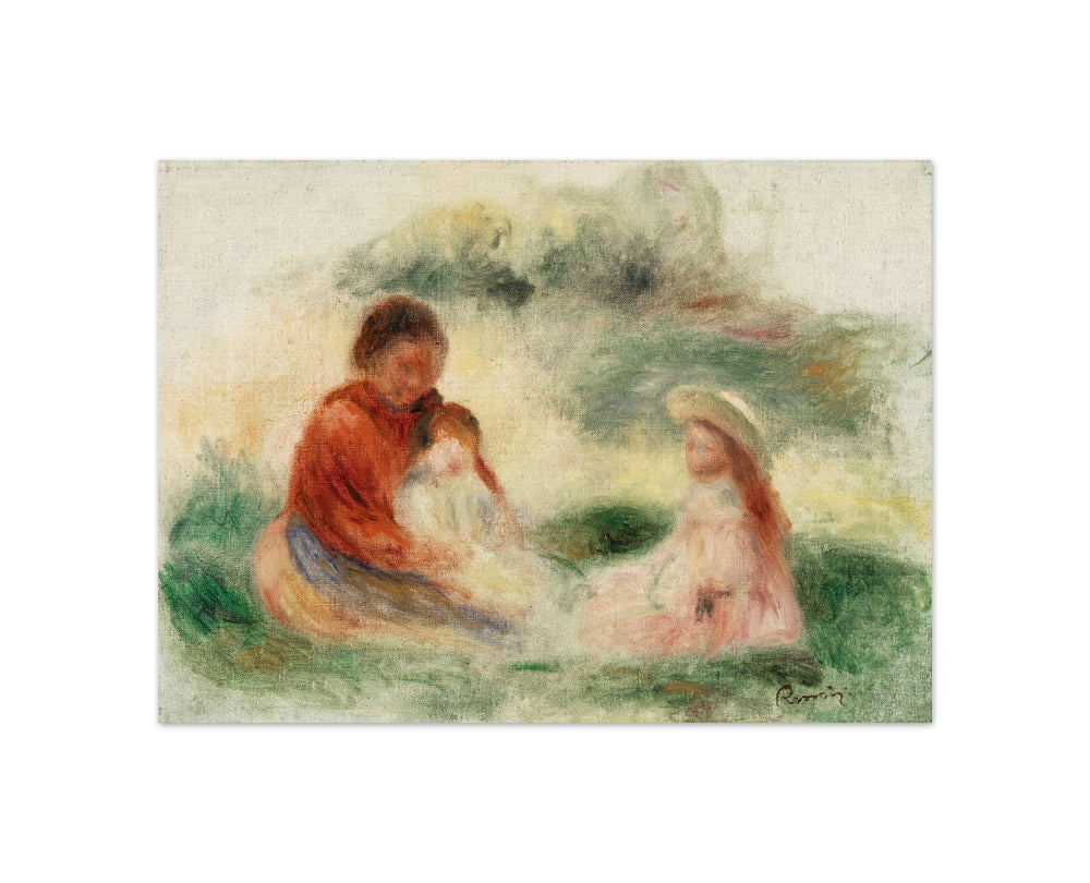 Auguste Renoir - Young Family - Compact / Full Bleed / No Frame