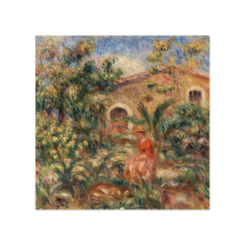 Auguste Renoir - Farmhouse (La Ferme) - Compact / Full Bleed / No Frame