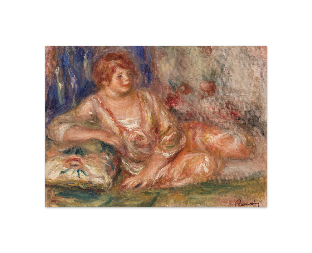 Auguste Renoir - Andrée in Pink, Reclining - Compact / Full Bleed / No Frame