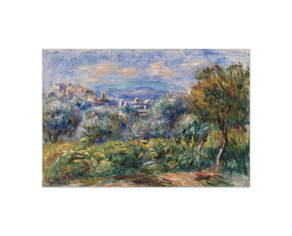 Auguste Renoir - Landscape (Paysage) - Compact / Full Bleed / No Frame