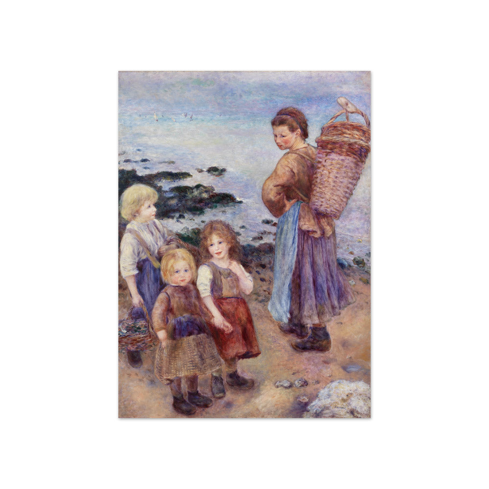 Auguste Renoir - Mussel-Fishers at Berneval - Compact / Full Bleed / No Frame