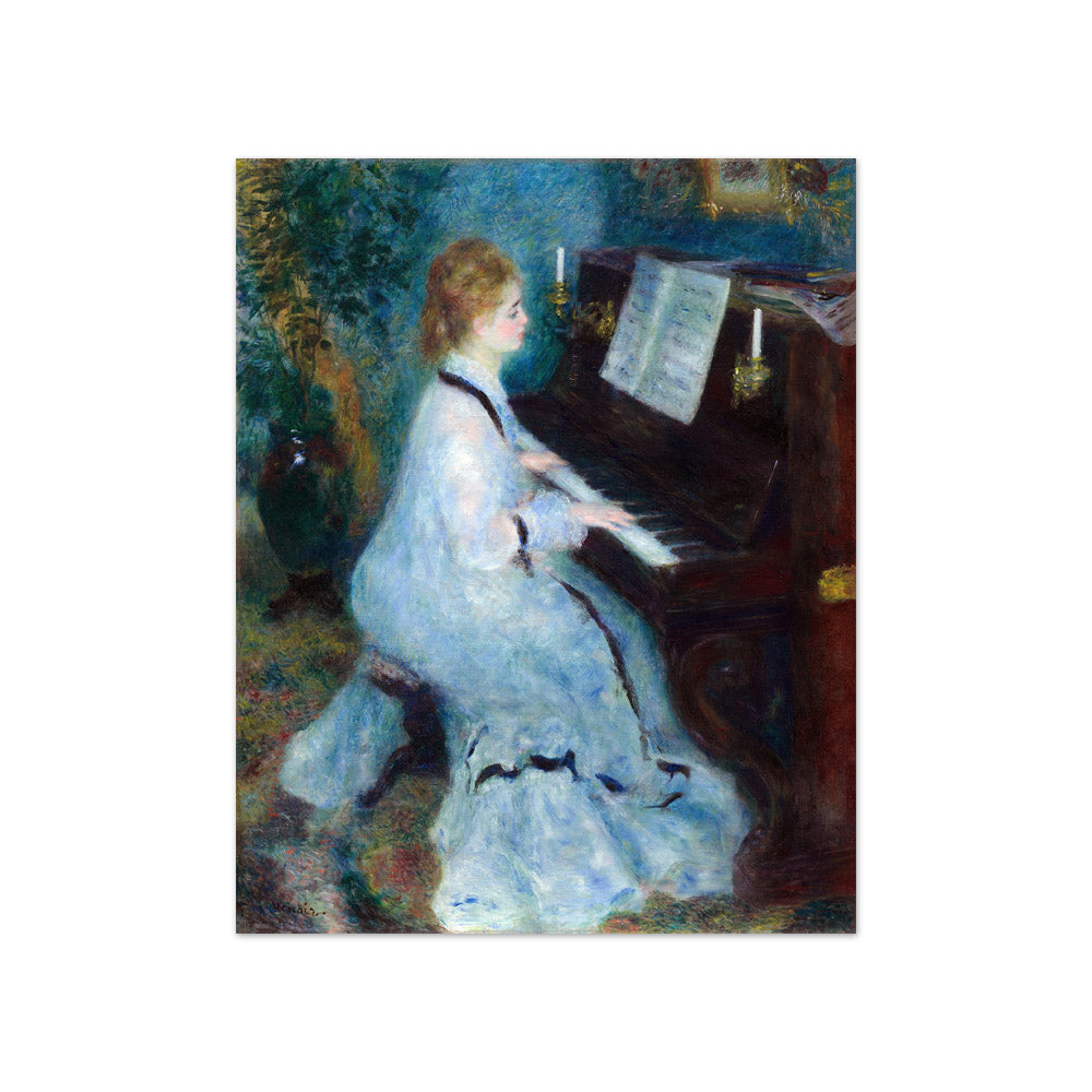 Auguste Renoir - Woman at the Piano - Compact / Full Bleed / No Frame