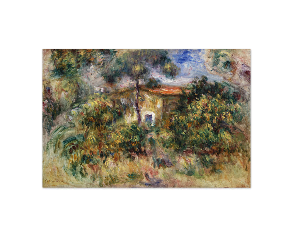 Auguste Renoir - Farmhouse (La Ferme) - Compact / Full Bleed / No Frame