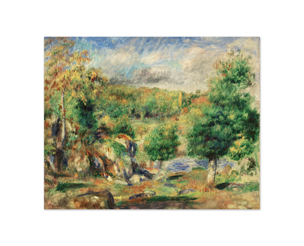 Auguste Renoir - Chestnut Trees, Pont-Aven - Compact / Full Bleed / No Frame