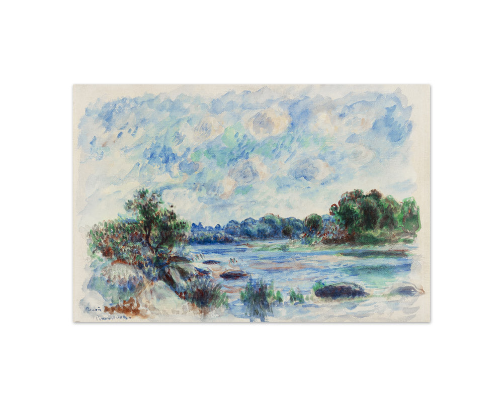 Auguste Renoir - Landscape at Pont–Aven - Compact / Full Bleed / No Frame